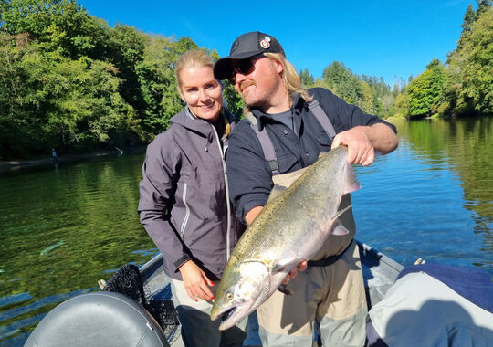 Fall Salmon & Steelhead 3 day Fish-Lodge-Dine